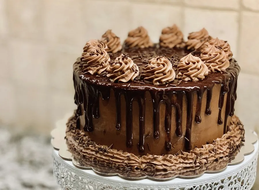 The cake counter